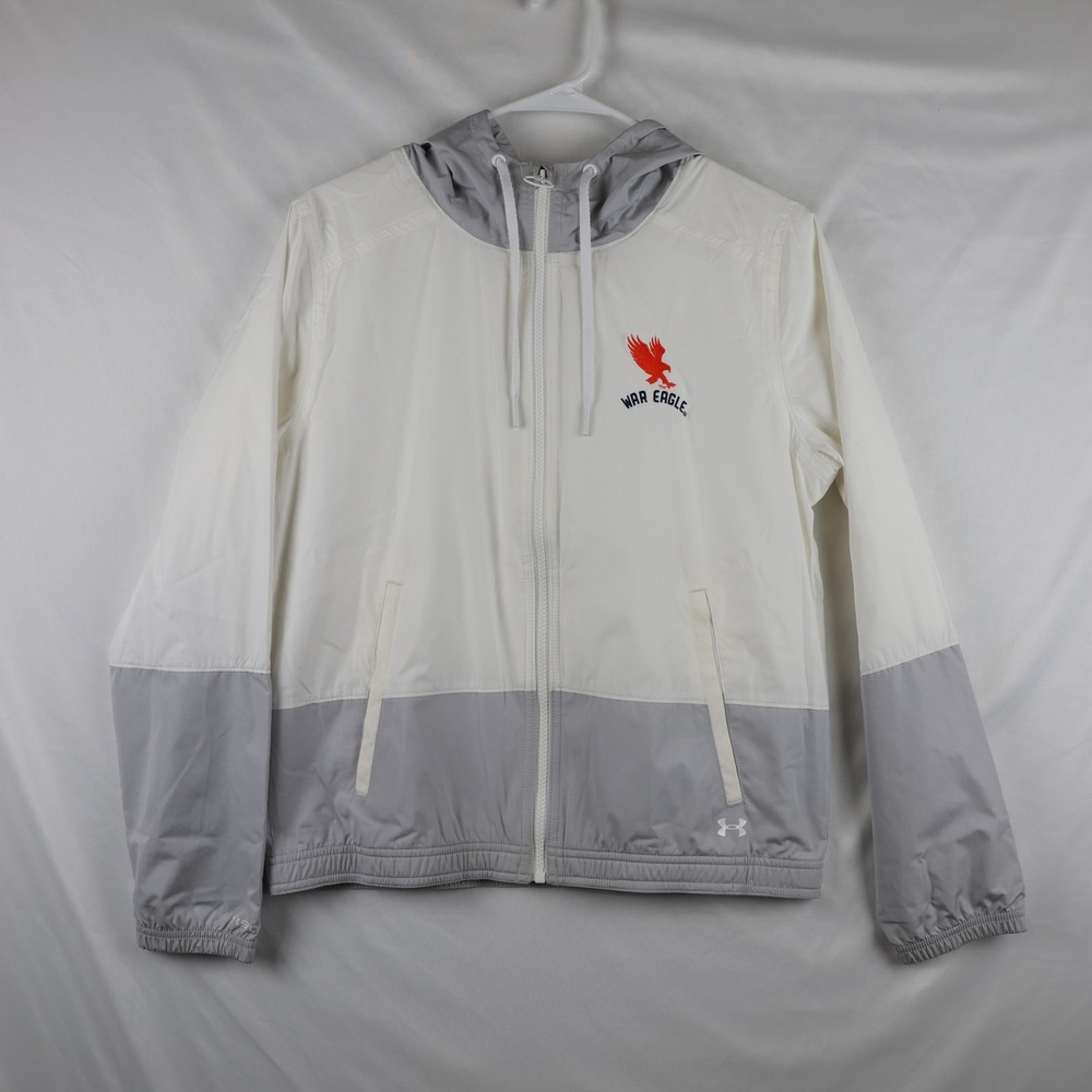 Auburn Tigers Jacket Womens Small NCAA Football War Eagle Under Armour